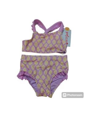Cat & Jack 12M Cross Back Purple 2-Piece Bikini: Fun & Stylish For Your Baby